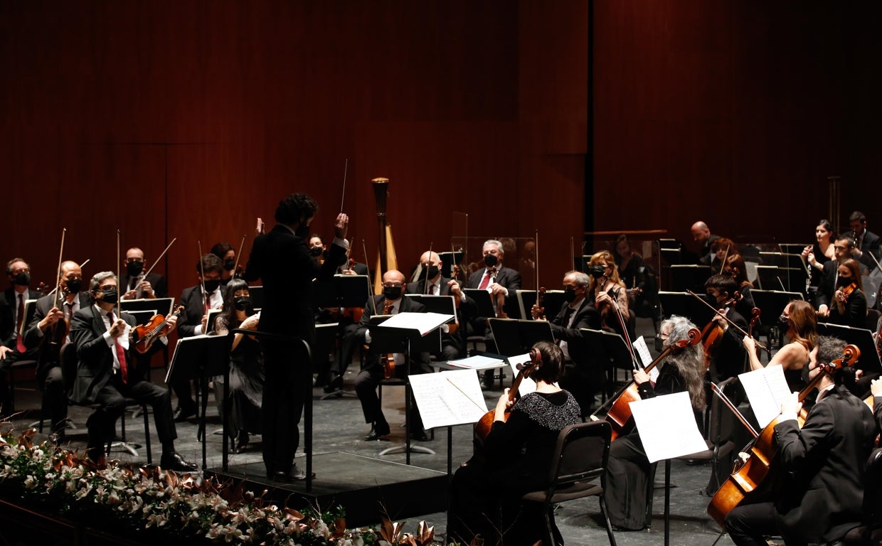 La Orquesta de Córdoba, durante un concierto