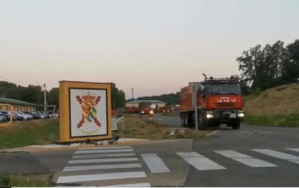  Se ha solicitado la intervención de la UME en Monsagro y Candelario