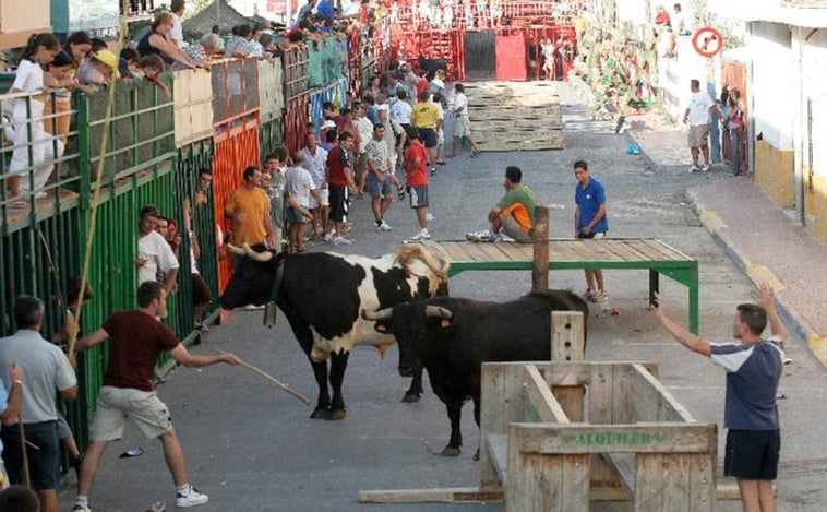 Herido muy grave tras ser embestido por una vaquilla en la localidad valenciana de Picassent