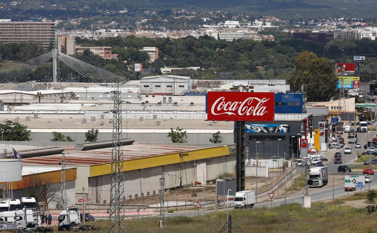 Antigua planta de Coca Cola en la Torrecilla