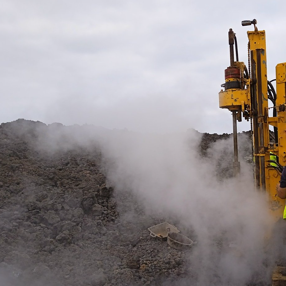 La primera prospección de lava en España comienza en La Palma
