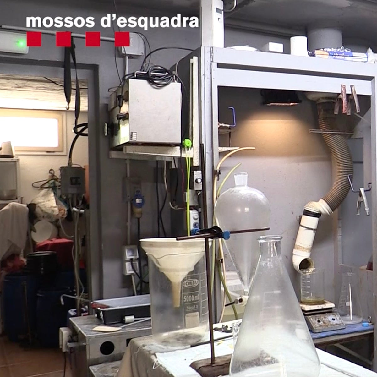 Un autodidacta experto en explosivos: el 'cocinero' tras el mayor laboratorio de droga sintética de Cataluña