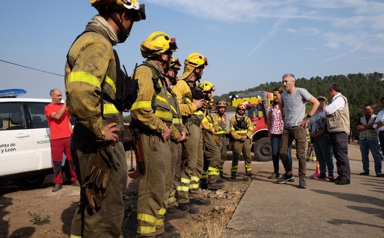 Marlaska recalca que «la política de los incendios es todo el año»