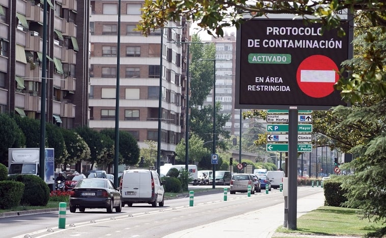 Reabre el tráfico en el centro de Valladolid