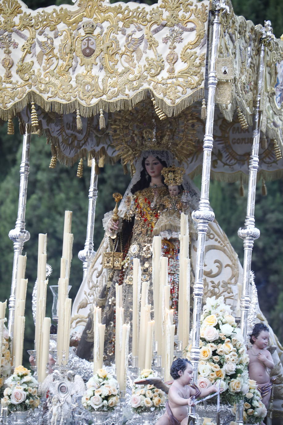 La procesión de la Virgen del Carmen de San Cayetano, en imágenes
