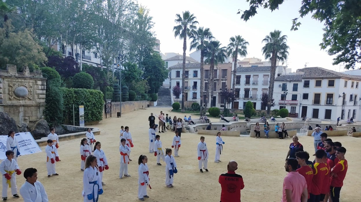La extensa red de kárate que llega hasta Córdoba