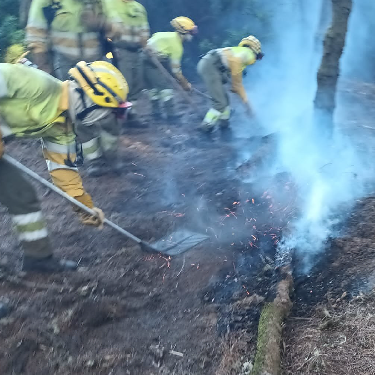 Sofocando la desgracia 'in extremis': El Hierro evita dos incendios en 24 horas