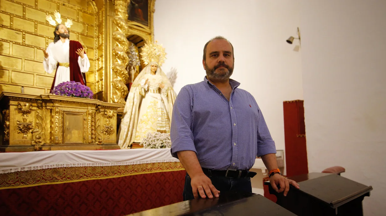 Francisco Figueroba : «Acometeremos la restauración del Señor del Huerto en este mandato»