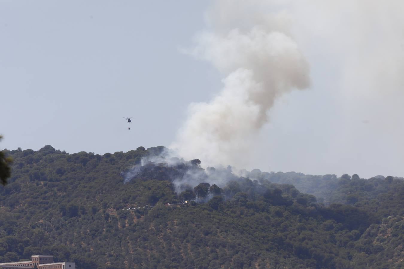 El incendio en la Sierra de Córdoba, en imágenes