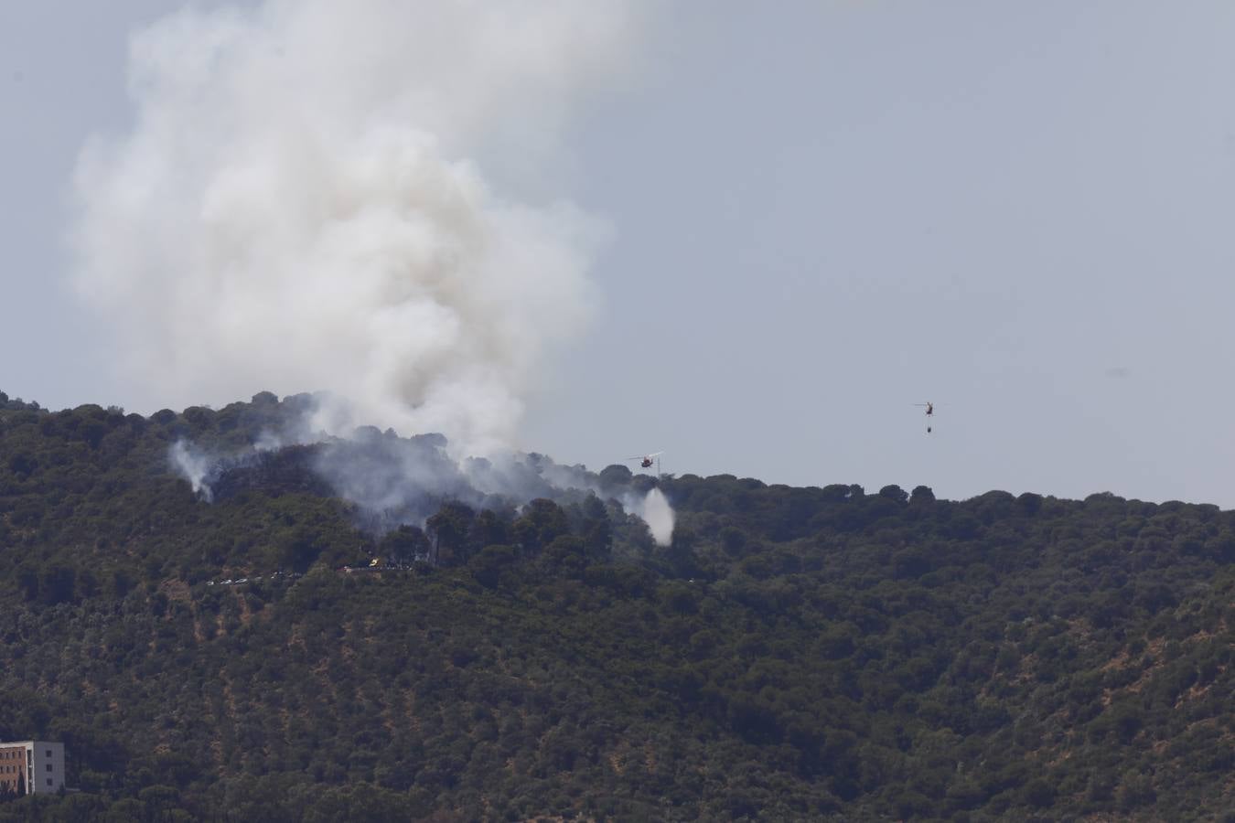 El incendio en la Sierra de Córdoba, en imágenes