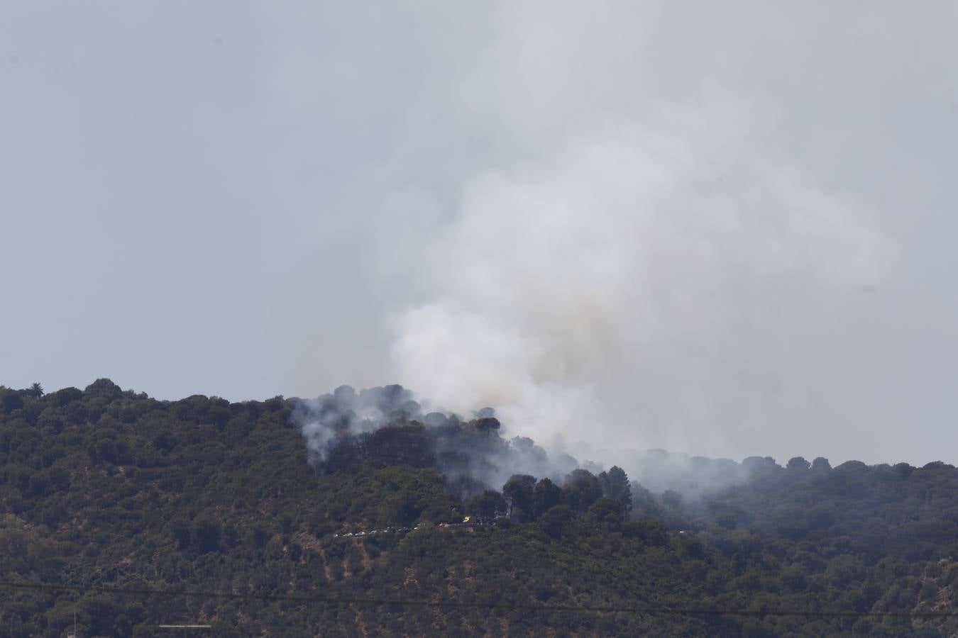 El incendio en la Sierra de Córdoba, en imágenes