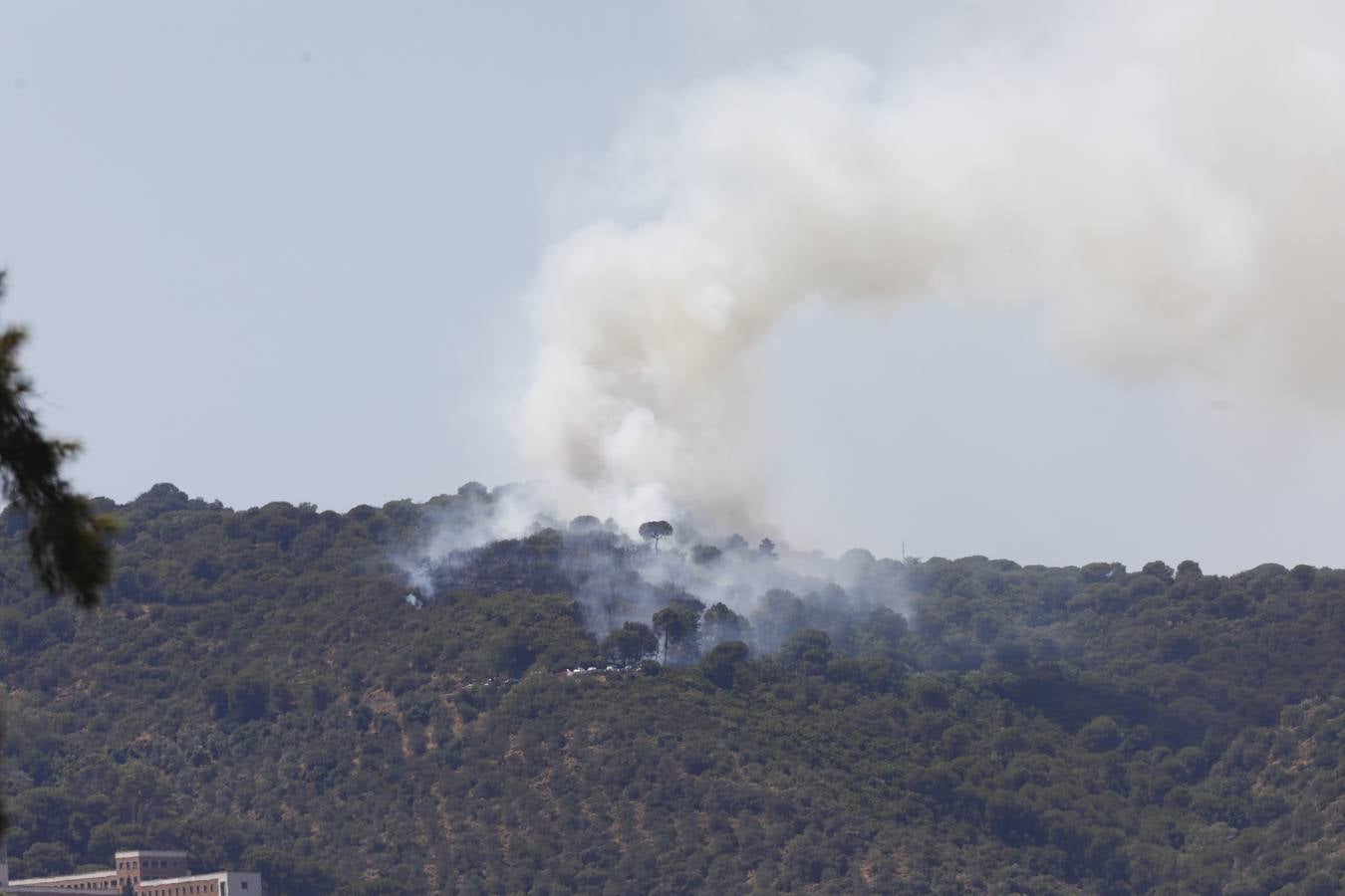 El incendio en la Sierra de Córdoba, en imágenes