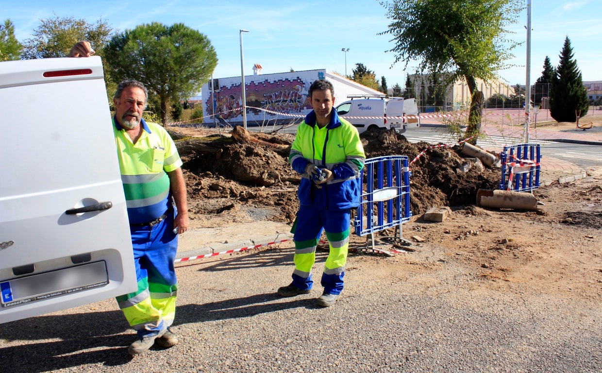 Trabajadores de Aqualia