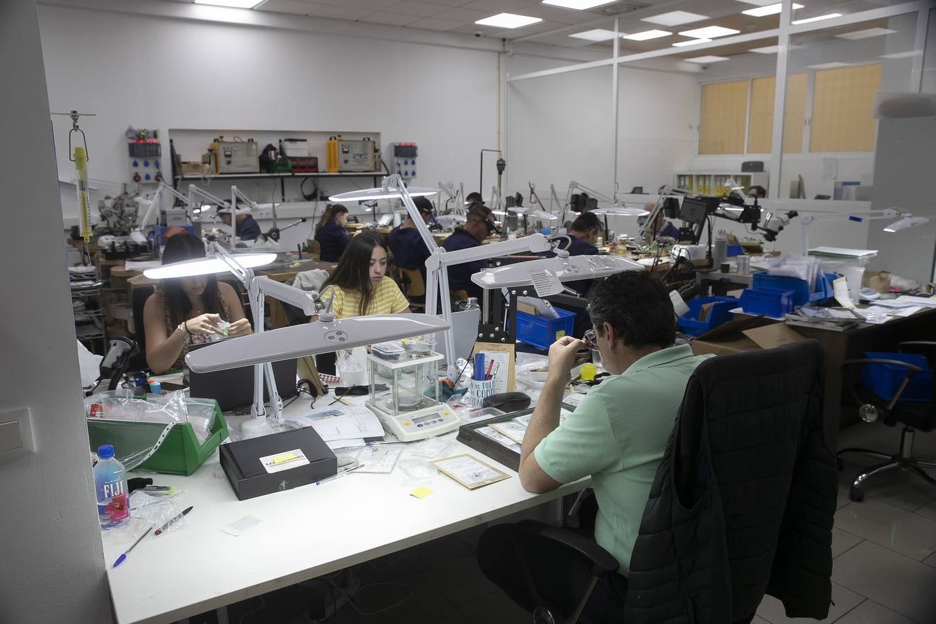 La maquinaria en auge del Parque Joyero de Córdoba, en imágenes