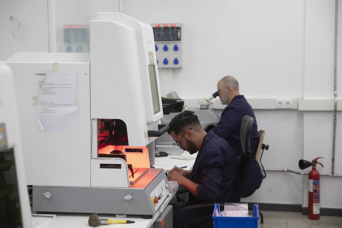 La maquinaria en auge del Parque Joyero de Córdoba, en imágenes