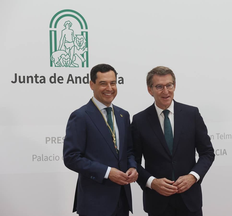 Toma de posesión de Juanma Moreno