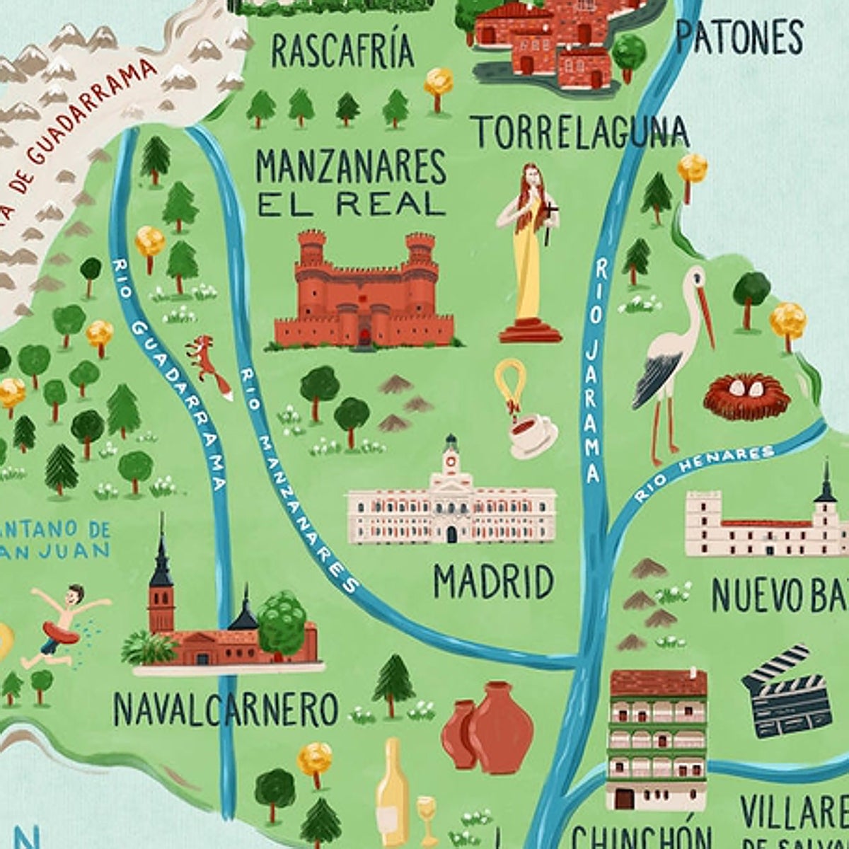 Villas centenarias más allá de la Corte