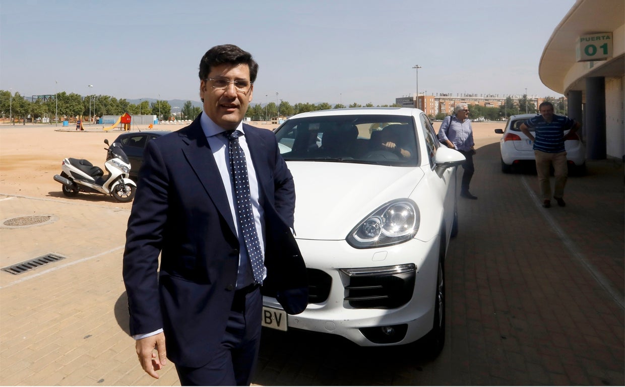 El expresidente del Córdoba CF, Jesús León