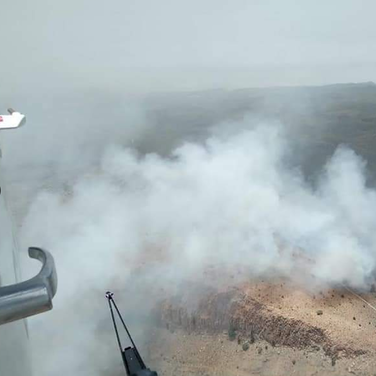Parte de los vecinos evacuados por el incendio de Los Realejos pueden volver a casa