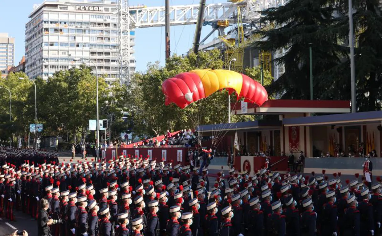 Desfile del Día de la Fiesta Nacional el 12 de octubre del año pasado celebrado en Madrid