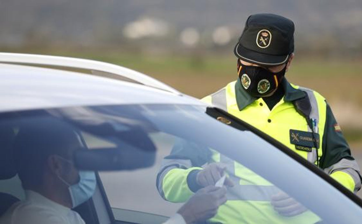 Imagen de archivo de un control de alcoholemia