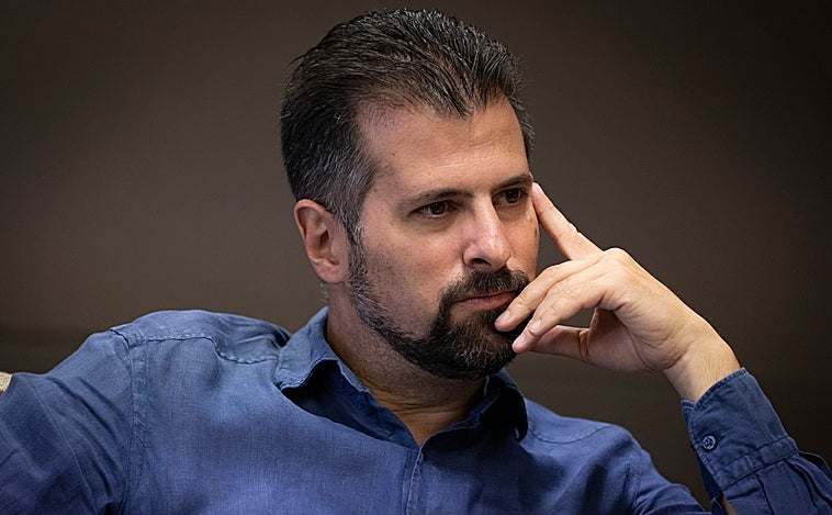 Luis Tudanca:  «Que Feijóo gobierne no sería un drama para el país salvo si es con Vox»