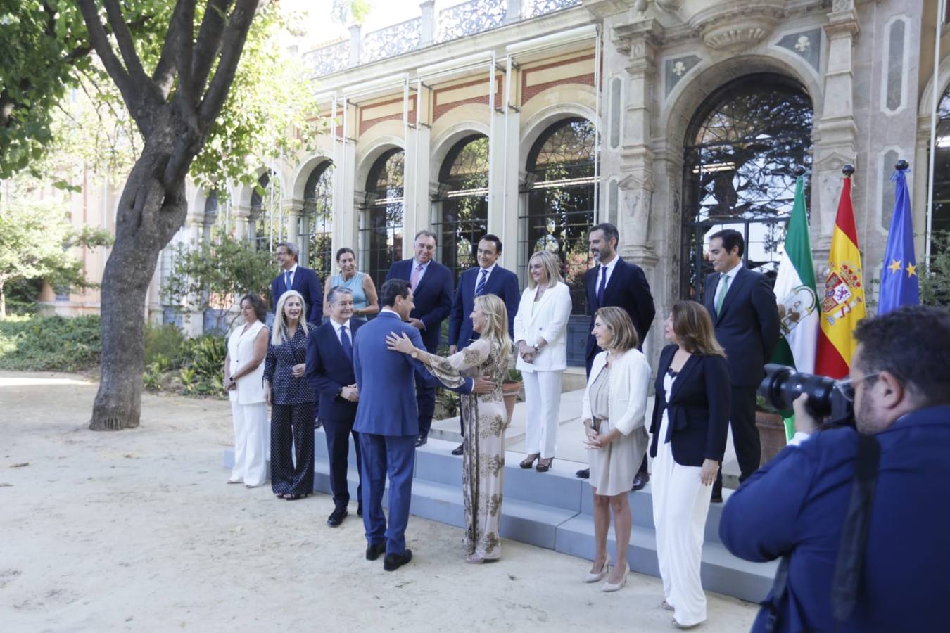 Foto de familia y toma de posesión de los nuevos consejeros de la Junta