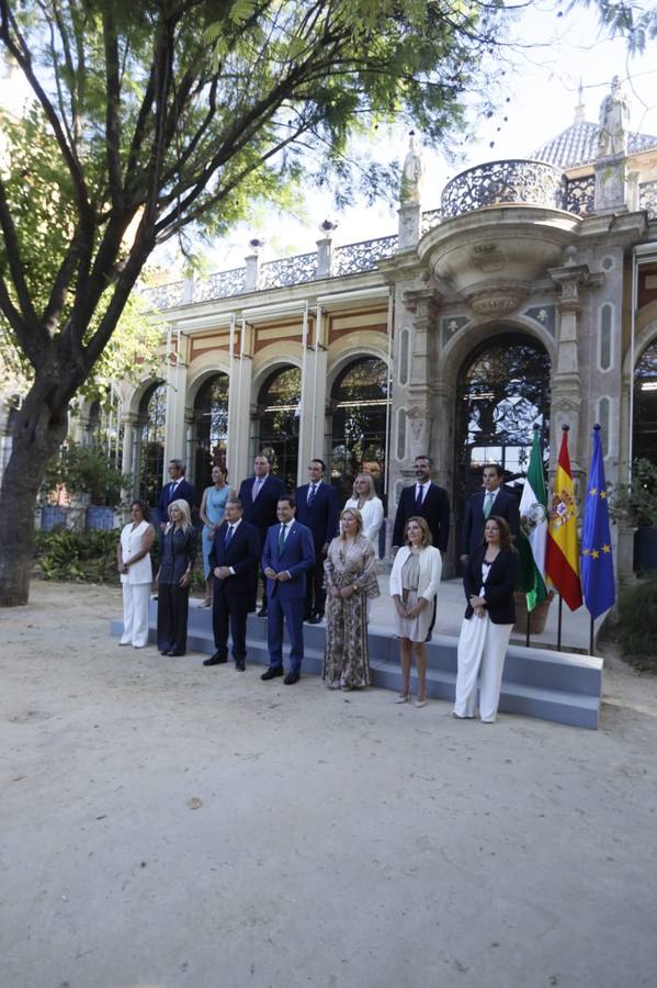 Foto de familia y toma de posesión de los nuevos consejeros de la Junta