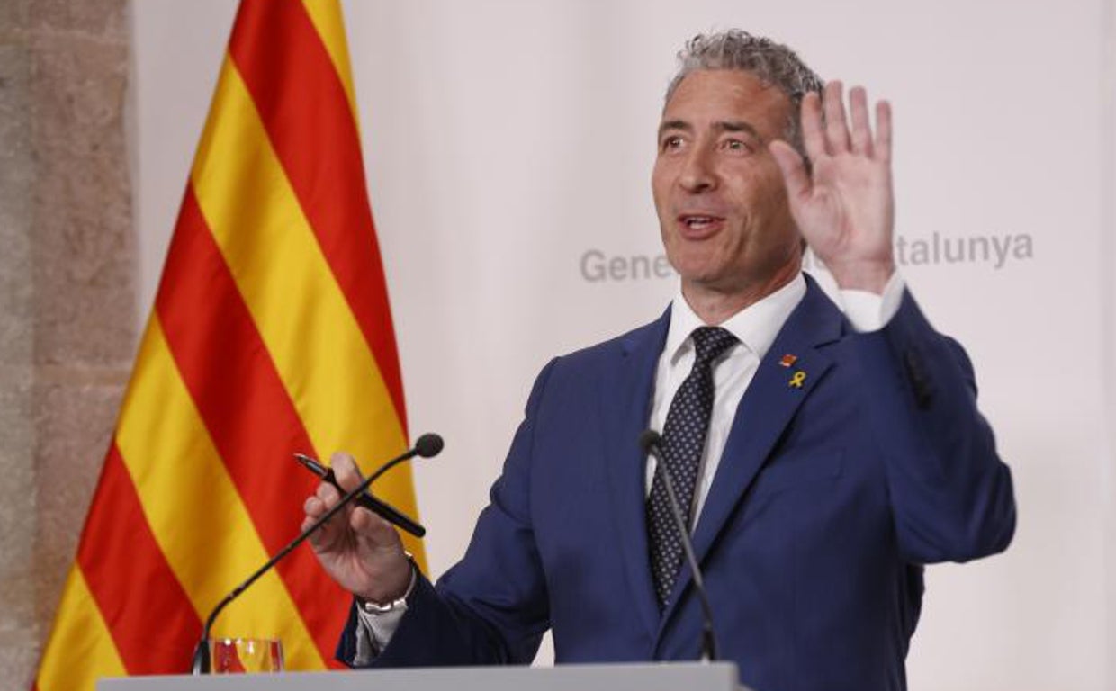 El consejero de Educación catalán, Josep González Cambray