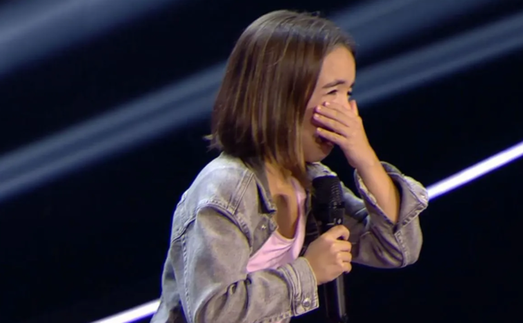 Nilsa, la niña de Todoque que ha conquistado al jurado de Idol Kids