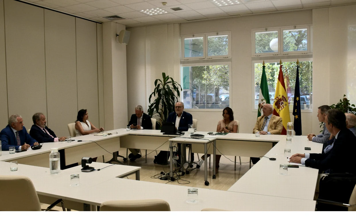 Reunión de la consejera de Salud  con el Consejo Andaluz de Colegios de Médicos