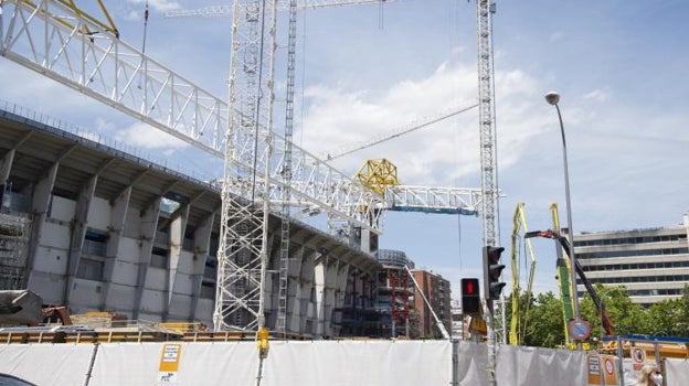 Las obras del Santiago Bernabéu continuarán hasta 2023