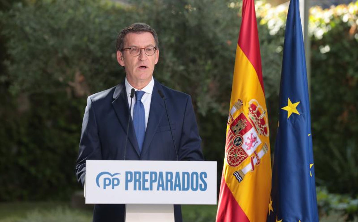 Feijóo reprocha a Sánchez que margine al PP con la ley de Secretos Oficiales