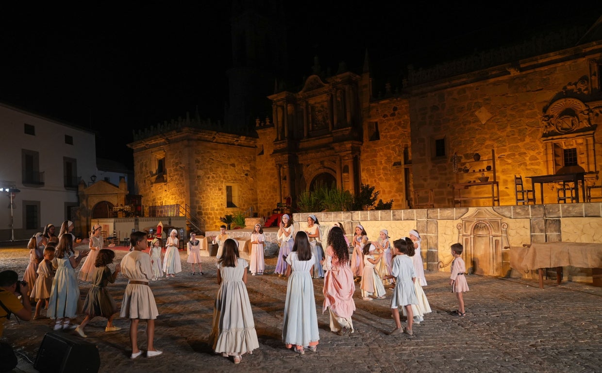 Un momento de la representación