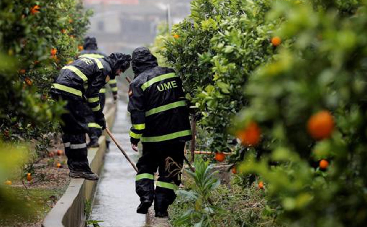 Imagen de archivo de la búsqueda del cuerpo de Marta Calvo