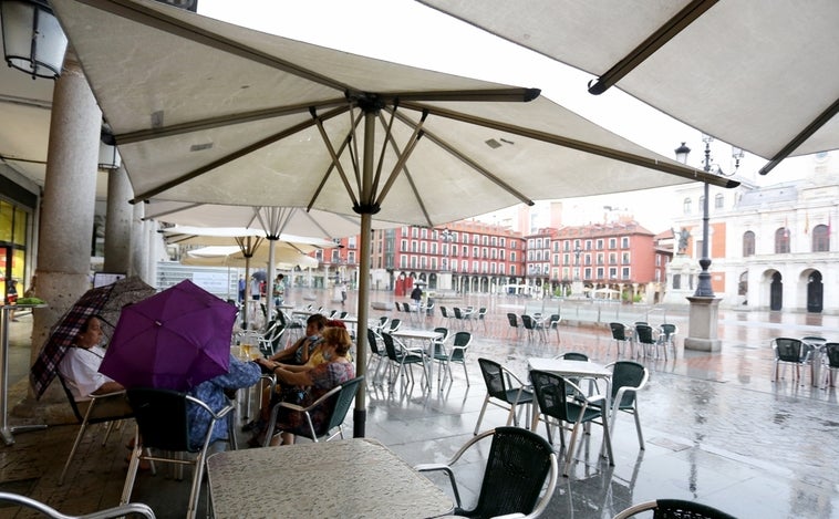 El calor da paso al aviso amarillo por tormentas en toda Castilla y León salvo Ávila