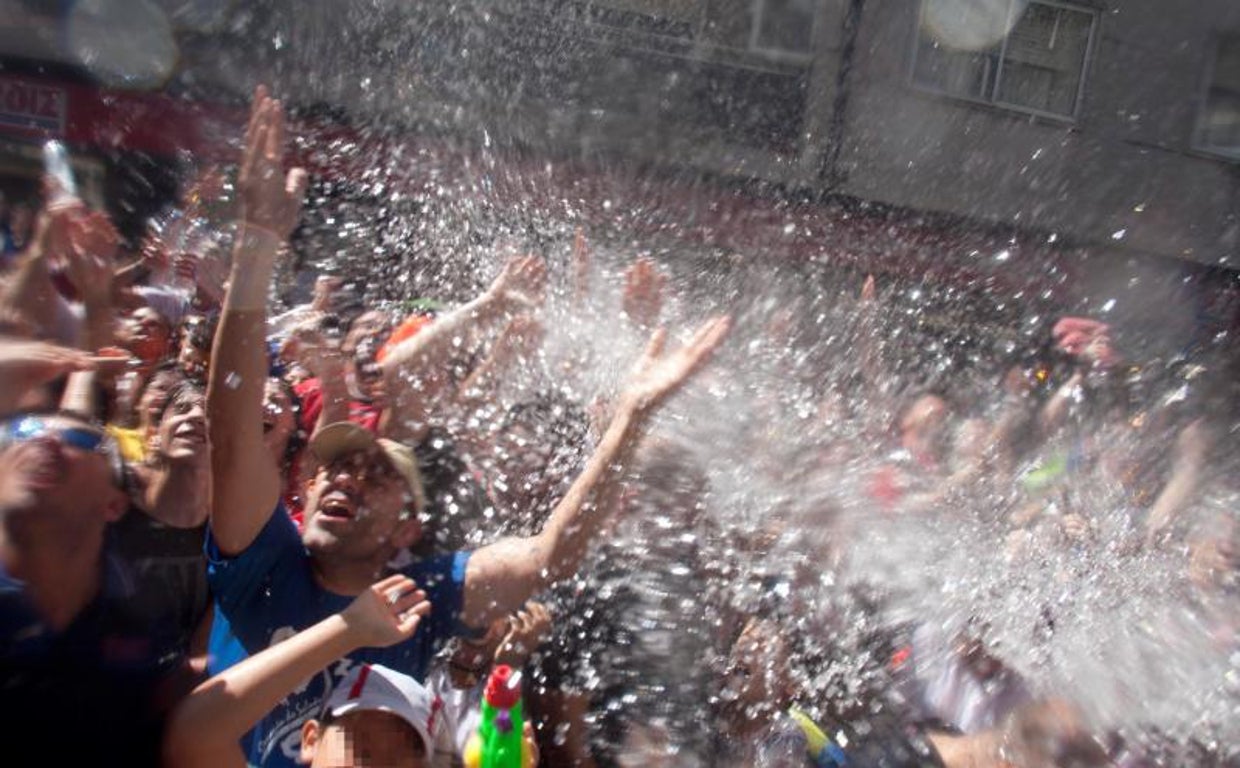 La Festa da Auga en 2019, la última que se celebró antes del parón de la pandemia