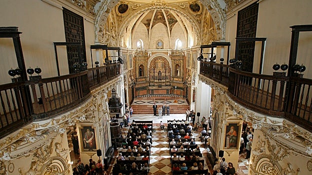 Vista de la iglesia de San Agustín desde el coro