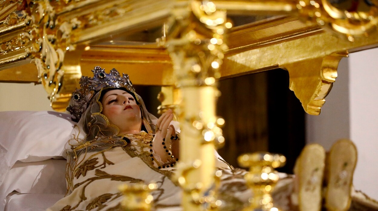 La Virgen del Tránsito y la hora de su estación ante el Santísimo en la Catedral de Córdoba