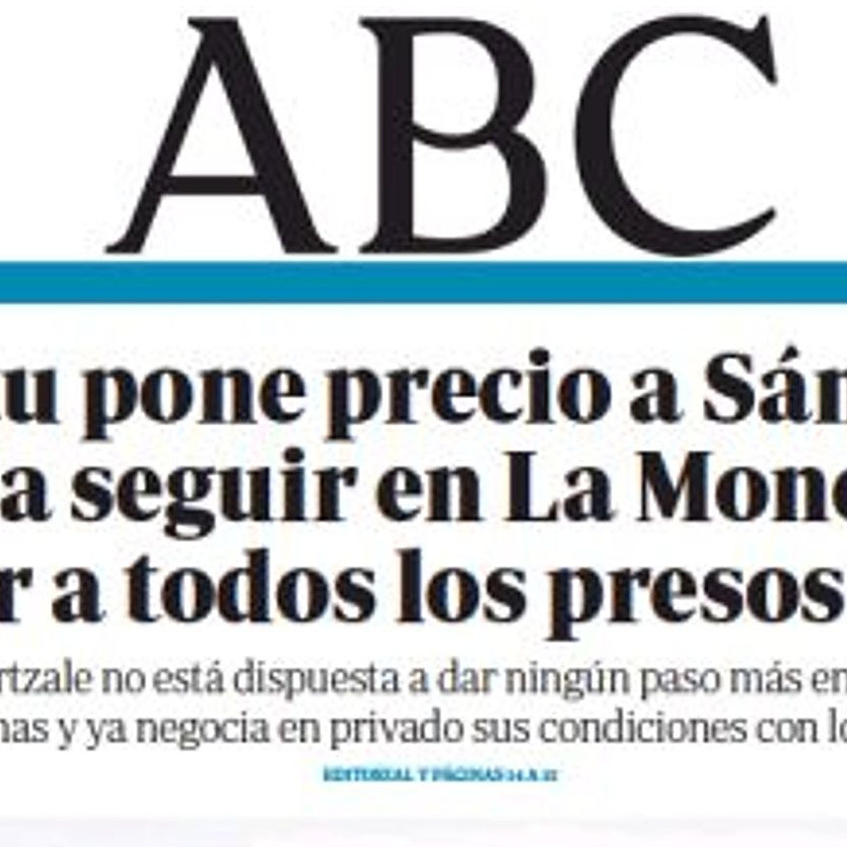 El PNV necesita aliviar la situación de los presos etarras para contener a Bildu