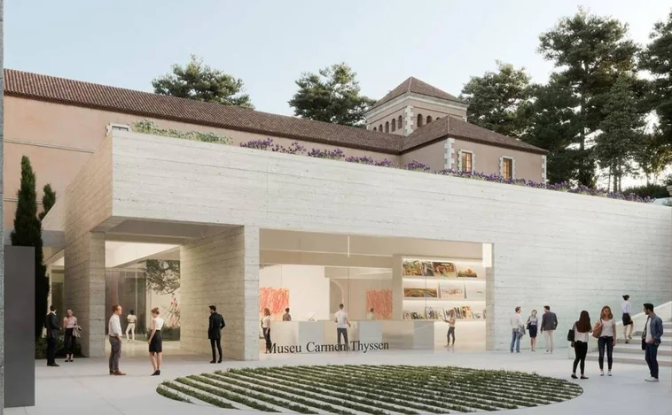 El Museo Thyssen de Sant Feliu de Guíxols abrirá en 2025 sin estar del todo acabado