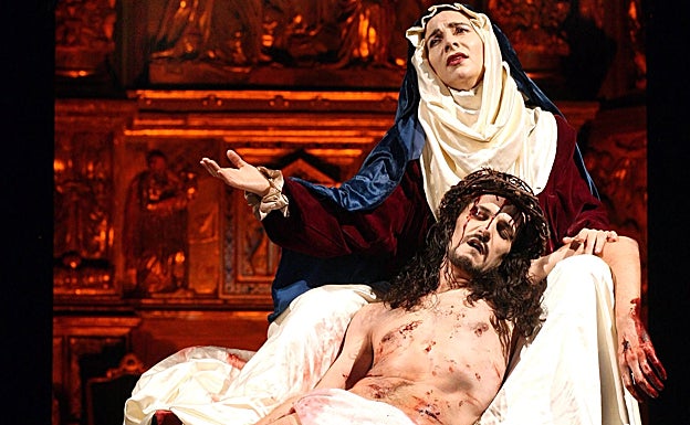 Escena del montaje 'Pasión'