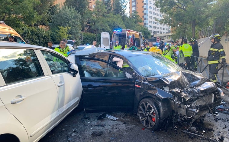 Madrid estudia poner un radar en el punto negro de Sinesio Delgado