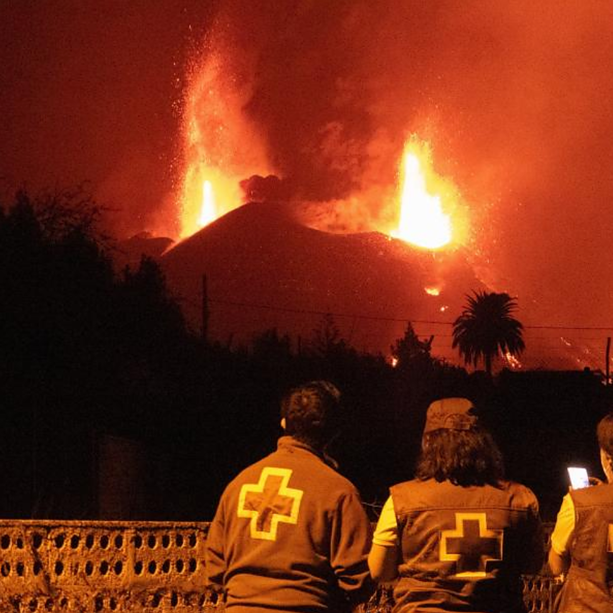 Cientos de afectados por el volcán siguen en tratamiento psicológico