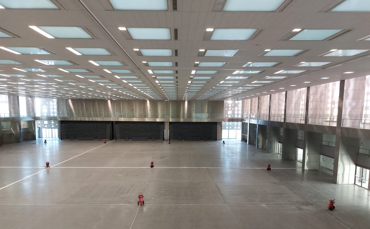 Imagen del salón principal del Centro de Ferias de Córdoba