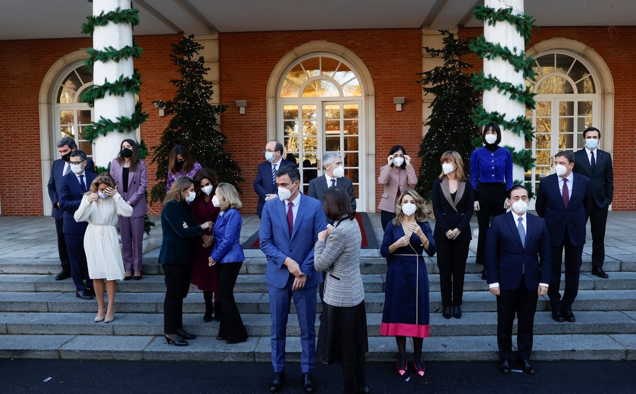 Imagen de archivo del Consejo de Ministros de Sánchez