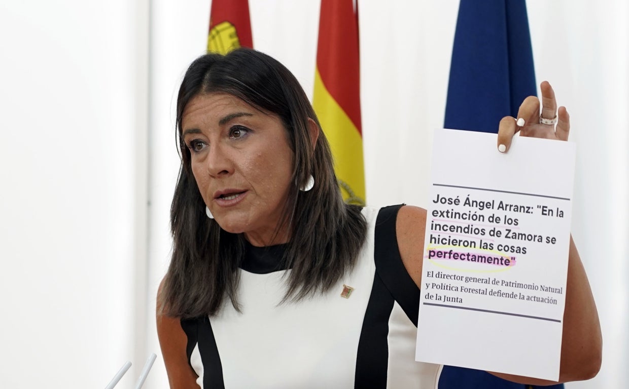 El PSCL abre el curso político censurando la «gestión negligente» de la Junta en los incendios