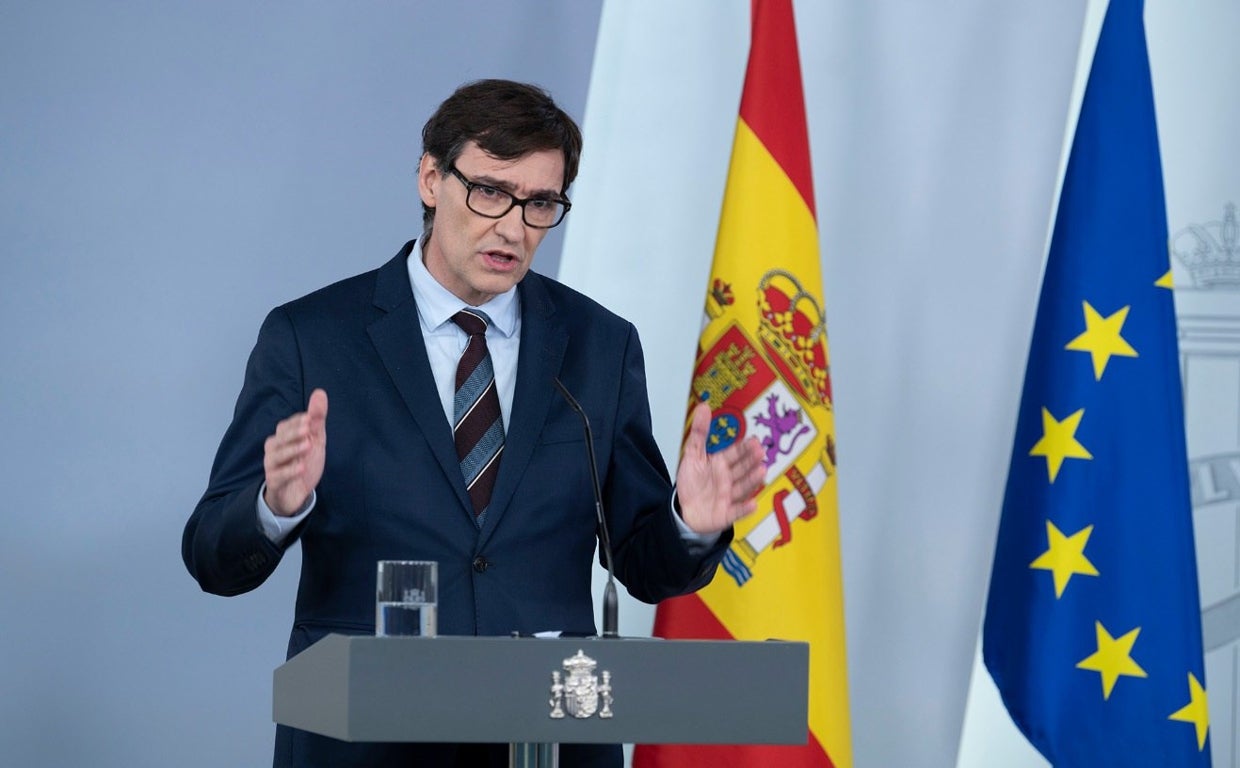 El exministro de Sanidad Salvador Illa