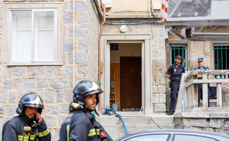 Muere en Segovia un hombre de 60 años en un incendio declarado en el dormitorio de su vivienda