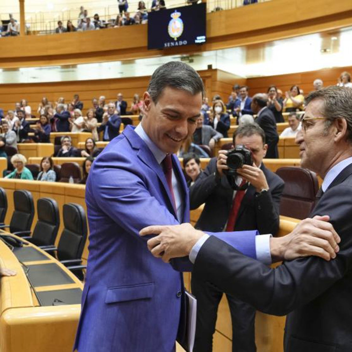 Sánchez acepta el reto de Feijóo y ambos debatirán en el Senado, como pedía el líder de la oposición